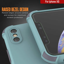 Load image into Gallery viewer, Punkcase Protective &amp; Lightweight TPU Case [Sunshine Series] for iPhone XS [Teal]
