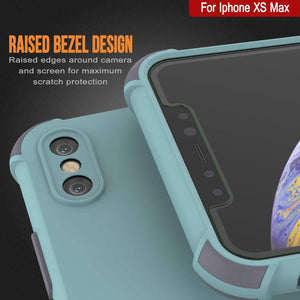 Punkcase Protective & Lightweight TPU Case [Sunshine Series] for iPhone XS Max [Teal]