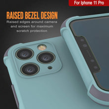 Load image into Gallery viewer, Punkcase Protective &amp; Lightweight TPU Case [Sunshine Series] for iPhone 11 Pro [Teal]
