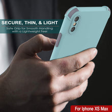 Load image into Gallery viewer, Punkcase Protective &amp; Lightweight TPU Case [Sunshine Series] for iPhone XS Max [Teal]
