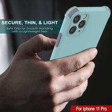 Load image into Gallery viewer, Punkcase Protective &amp; Lightweight TPU Case [Sunshine Series] for iPhone 11 Pro [Teal]
