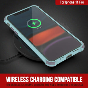 Punkcase Protective & Lightweight TPU Case [Sunshine Series] for iPhone 11 Pro [Teal]