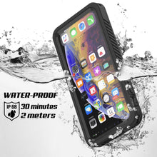 Load image into Gallery viewer, iPhone 12 Mini Waterproof Case, Punkcase [Extreme Series] Armor Cover W/ Built In Screen Protector [Black]
