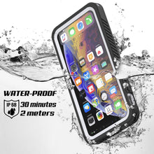 Load image into Gallery viewer, iPhone 12  Waterproof Case, Punkcase [Extreme Series] Armor Cover W/ Built In Screen Protector [White]
