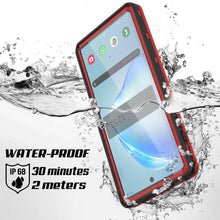 Load image into Gallery viewer, PunkCase Galaxy Note 10+ Plus Waterproof Case, [KickStud Series] Armor Cover [Red]
