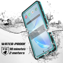 Load image into Gallery viewer, PunkCase Galaxy Note 10 Waterproof Case, [KickStud Series] Armor Cover [Teal]
