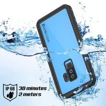 Load image into Gallery viewer, Galaxy S9 Plus Waterproof Case PunkCase StudStar Light Blue Thin 6.6ft Underwater IP68 ShockProof
