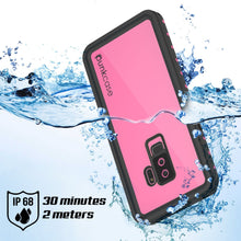 Load image into Gallery viewer, Galaxy S9 Plus Waterproof Case PunkCase StudStar Pink Thin 6.6ft Underwater IP68 Shock/Snow Proof
