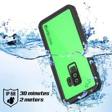 Load image into Gallery viewer, Galaxy S9 Plus Waterproof Case PunkCase StudStar Light Green Thin 6.6ft Underwater IP68 ShockProof
