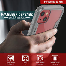 Load image into Gallery viewer, Punkcase iPhone 14 Plus Ravenger MAG Defense Case Protective Military Grade Multilayer Cover [Grey]
