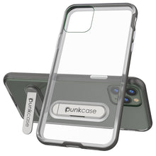 Load image into Gallery viewer, iPhone 11 Pro Max Case, PUNKcase [LUCID 3.0 Series] [Slim Fit] Armor Cover w/ Integrated Screen Protector [Grey]
