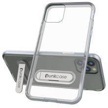 Load image into Gallery viewer, iPhone 12 Pro Case, PUNKcase [LUCID 3.0 Series] [Slim Fit] Protective Cover w/ Integrated Screen Protector [Silver]
