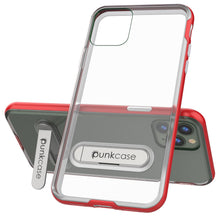 Load image into Gallery viewer, iPhone 11 Pro Case, PUNKcase [LUCID 3.0 Series] [Slim Fit] Armor Cover w/ Integrated Screen Protector [Red]

