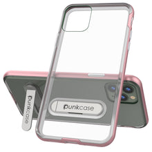 Load image into Gallery viewer, iPhone 11 Pro Case, PUNKcase [LUCID 3.0 Series] [Slim Fit] Armor Cover w/ Integrated Screen Protector [Rose Gold]
