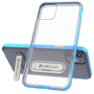 iPhone 12 Case, PUNKcase [LUCID 3.0 Series] [Slim Fit] Protective Cover w/ Integrated Screen Protector [Blue]