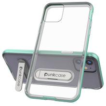 Load image into Gallery viewer, iPhone 11 Case, PUNKcase [LUCID 3.0 Series] [Slim Fit] Armor Cover w/ Integrated Screen Protector [Teal]
