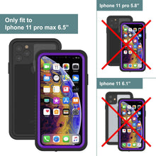 Load image into Gallery viewer, iPhone 12 Mini Waterproof Case, Punkcase [Extreme Series] Armor Cover W/ Built In Screen Protector [Purple]
