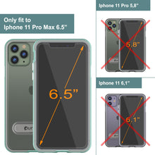 Load image into Gallery viewer, iPhone 11 Pro Max Case, PUNKcase [LUCID 3.0 Series] [Slim Fit] Armor Cover w/ Integrated Screen Protector [Teal]
