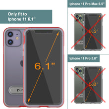 Load image into Gallery viewer, iPhone 12 Mini Case, PUNKcase [LUCID 3.0 Series] [Slim Fit] Protective Cover w/ Integrated Screen Protector [Red]
