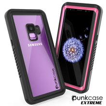 Load image into Gallery viewer, Galaxy S9 PLUS Waterproof Case, Punkcase [Extreme Series] [Slim Fit] Armor Cover [Pink]
