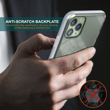 Load image into Gallery viewer, iPhone 12 Pro Case, PUNKcase [LUCID 3.0 Series] [Slim Fit] Protective Cover w/ Integrated Screen Protector [Silver]
