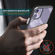 Load image into Gallery viewer, iPhone 11 Case, PUNKcase [LUCID 3.0 Series] [Slim Fit] Armor Cover w/ Integrated Screen Protector [Black]
