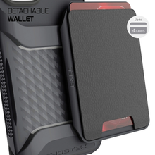 Load image into Gallery viewer, iPhone 12  - Magnetic Wallet Case with Card Holder [Black]
