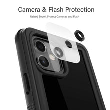 Load image into Gallery viewer, iPhone 12  - Waterproof Case [Black]
