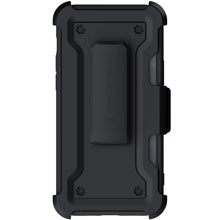 Load image into Gallery viewer, iPhone 12 Pro  - IRON ARMOR Belt Clip Holster Case with Stand and Card Holder [Matte Black]
