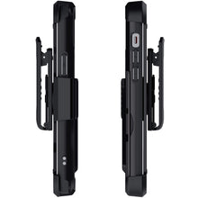 Load image into Gallery viewer, iPhone 12 Pro  - IRON ARMOR Belt Clip Holster Case with Stand and Card Holder [Matte Black]
