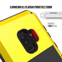 Load image into Gallery viewer, Galaxy S9 Plus Metal Case, Heavy Duty Military Grade Rugged Armor Cover [Neon]
