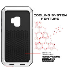 Load image into Gallery viewer, Galaxy S9 Metal Case, Heavy Duty Military Grade Rugged Armor Cover [White]
