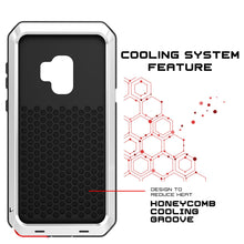 Load image into Gallery viewer, Galaxy S9 Plus Metal Case, Heavy Duty Military Grade Rugged Armor Cover [White]
