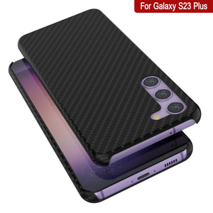 Galaxy S24 Plus Case, Punkcase CarbonShield, Heavy Duty & Ultra Thin Cover [shockproof][non slip] [Pink]