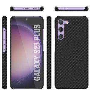 Galaxy S24 Plus Case, Punkcase CarbonShield, Heavy Duty & Ultra Thin Cover [shockproof][non slip] [Lilac]