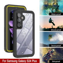 Load image into Gallery viewer, Galaxy S24+ Plus Water/ Shockproof [Extreme Series] With Screen Protector Case [Yellow]
