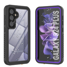 Load image into Gallery viewer, Galaxy S24+ Plus Water/ Shockproof [Extreme Series] Slim Screen Protector Case [Purple]
