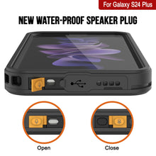 Load image into Gallery viewer, Galaxy S24+ Plus Water/ Shockproof [Extreme Series] With Screen Protector Case [Black]
