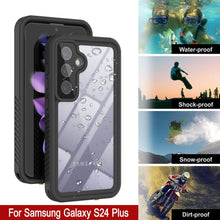 Load image into Gallery viewer, Galaxy S24+ Plus Water/ Shockproof [Extreme Series] With Screen Protector Case [Black]

