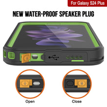 Load image into Gallery viewer, Galaxy S24+ Plus Water/ Shockproof [Extreme Series] Screen Protector Case [Light Green]
