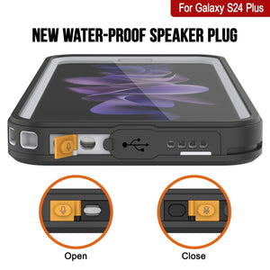 Galaxy S24+ Plus Water/ Shock/ Snow/ dirt proof [Extreme Series] Punkcase Slim Case [White]