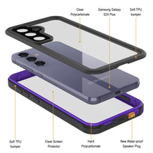 Load image into Gallery viewer, Galaxy S24+ Plus Water/ Shockproof [Extreme Series] Slim Screen Protector Case [Purple]
