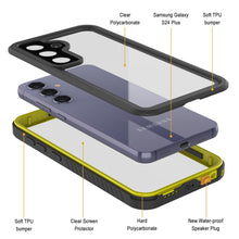 Load image into Gallery viewer, Galaxy S24+ Plus Water/ Shockproof [Extreme Series] With Screen Protector Case [Yellow]

