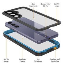Load image into Gallery viewer, Galaxy S24+ Plus Water/ Shock/ Snow/ dirt proof [Extreme Series] Slim Case [Light Blue]
