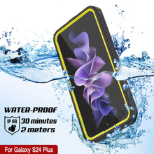 Load image into Gallery viewer, Galaxy S24+ Plus Water/ Shockproof [Extreme Series] With Screen Protector Case [Yellow]
