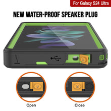 Load image into Gallery viewer, Galaxy S24 Ultra Water/ Shockproof [Extreme Series] Screen Protector Case [Light Green]

