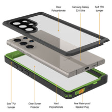 Load image into Gallery viewer, Galaxy S24 Ultra Water/ Shockproof [Extreme Series] Screen Protector Case [Light Green]
