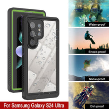 Load image into Gallery viewer, Galaxy S24 Ultra Water/ Shockproof [Extreme Series] Screen Protector Case [Light Green]
