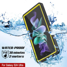 Load image into Gallery viewer, Galaxy S24 Ultra Water/ Shockproof [Extreme Series] With Screen Protector Case [Yellow]
