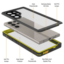 Load image into Gallery viewer, Galaxy S24 Ultra Water/ Shockproof [Extreme Series] With Screen Protector Case [Yellow]

